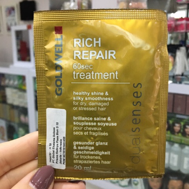 Goldwell Rich Repair 60sec Treatment Sachet 20ml