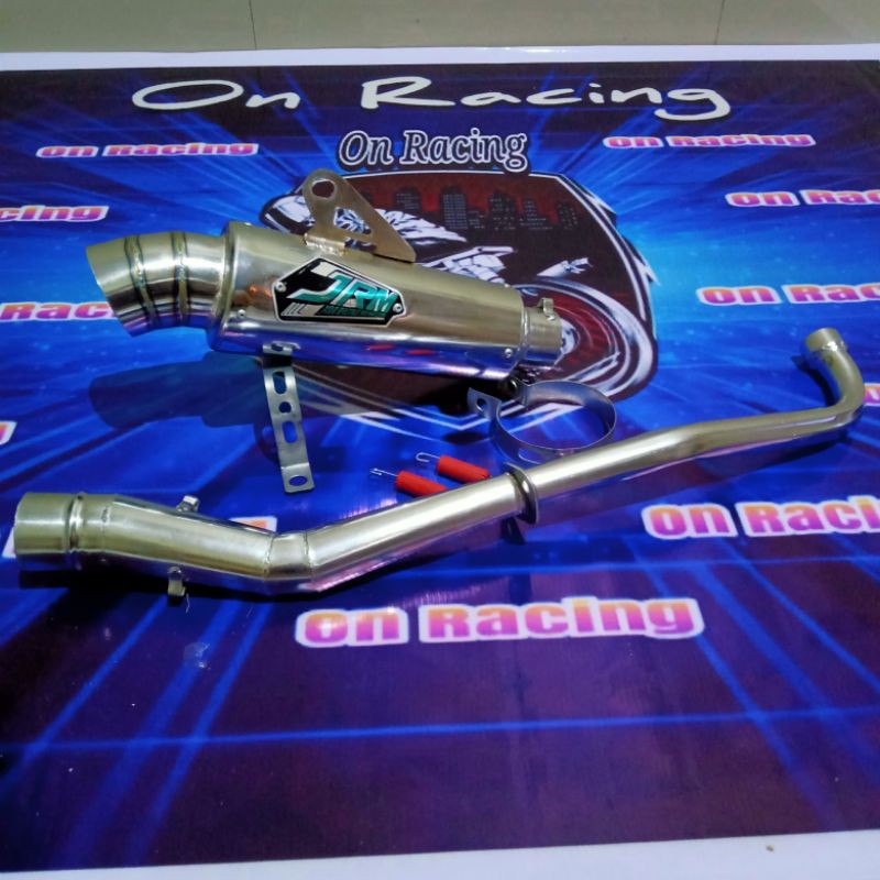 Knalpot Racing JRM JUPITER Z,burhan,robot,lama,VEGA R,ZR,lama,new,SHOGUN,SMASH,WIN,GRAND,PRIMA