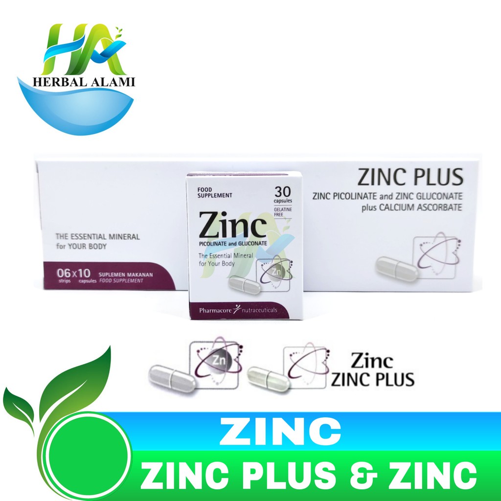 Zinc Picolinate &amp; Gluconate 50mg Varian