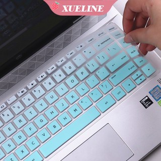 Skin Silikon Cover Pelindung Keyboard HP Pavilion 14 &quot;14-ce 14s-cf 14-bs-dk 14-cm Anti Air Kualitas Tinggi