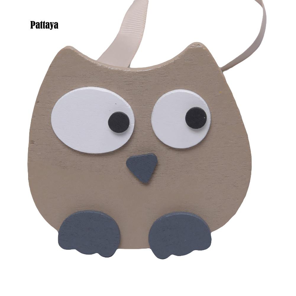 Bayar Di Tempat Tirai Jendela Magnetik Motif Burung Hantu Kartun