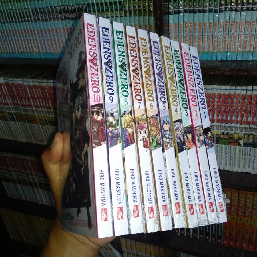 Edens Zero 1 2 3 4 5 6 7 8 9 10 (Komik Segel Original)