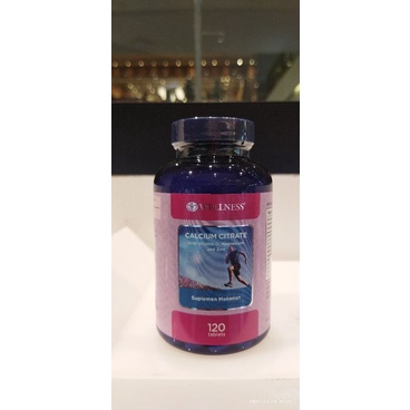 wellness calcium citrate 120