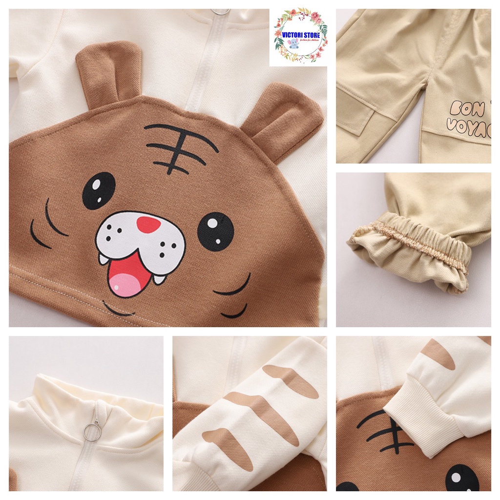 Setelan Sweater Anak Laki Laki Baju Set 2in1 CUBY Korean Style Import