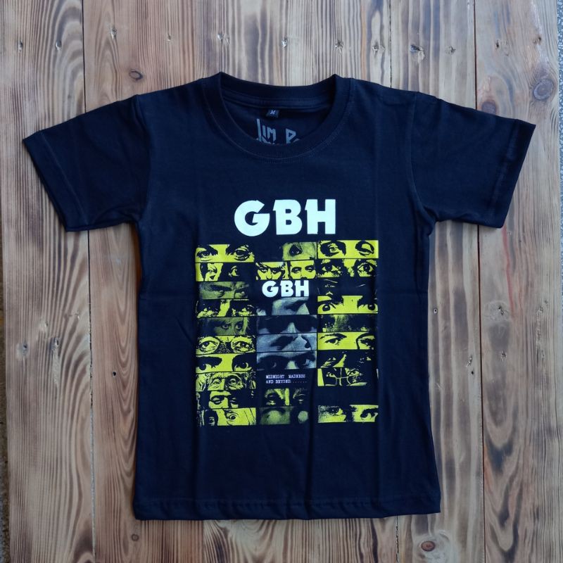 Kaos Band Anak GBH Tshirt Anak Laki-laki Perempuan