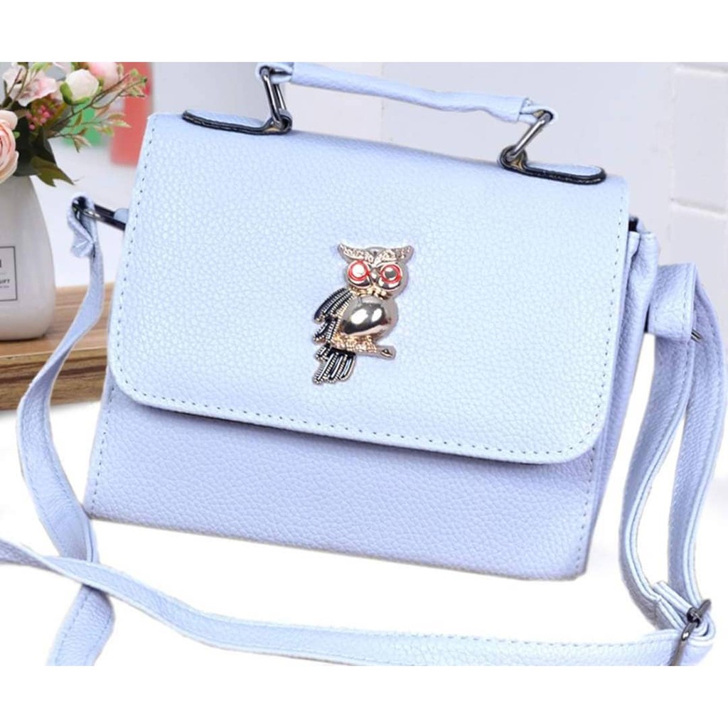 Tas Selempang Wanita Logo OWL 431-1