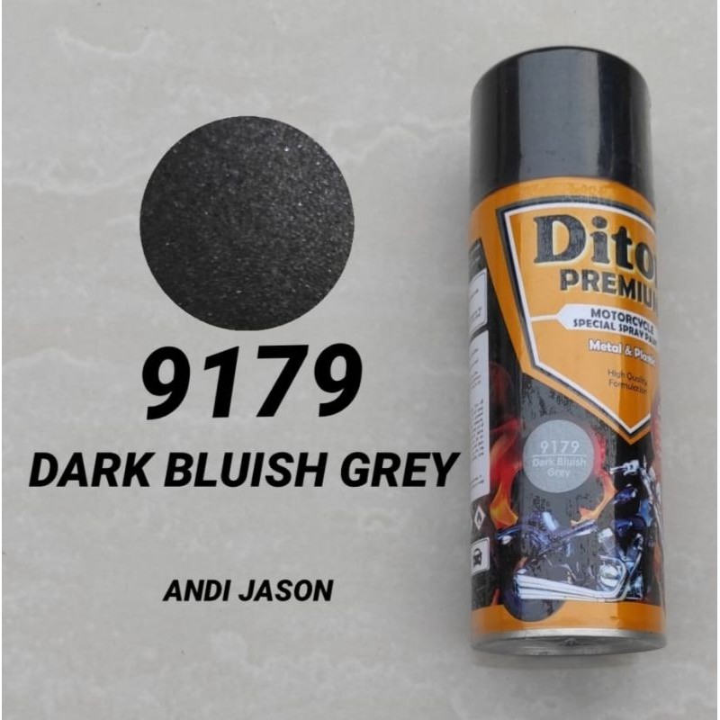 DITON PREMIUM CAT SEMPROT TAHAN BENSIN 400CC 9179 DARK BLUISH GREY