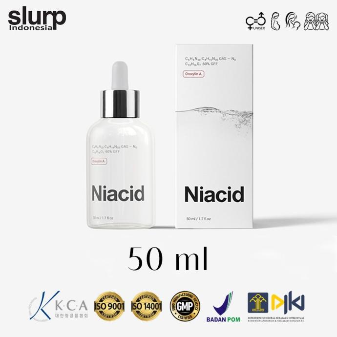 Serum Pemulih Wajah NIACID By Slurp Korea Exclusive Distributor