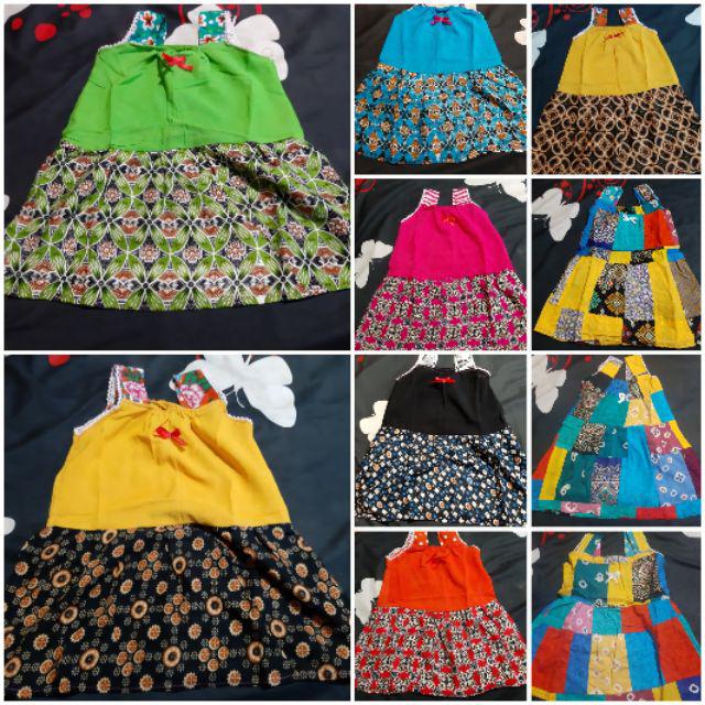 Daster Batik Anak Bahan Perca Uk 1 - 2th