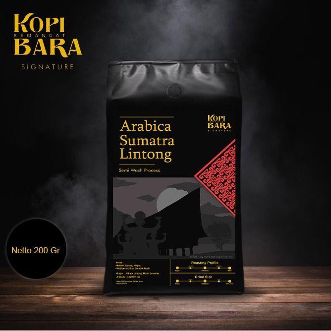 

Arabica Sumatra Lintong 200gr - Roasted Coffee Bean - Kopi Bara Signature