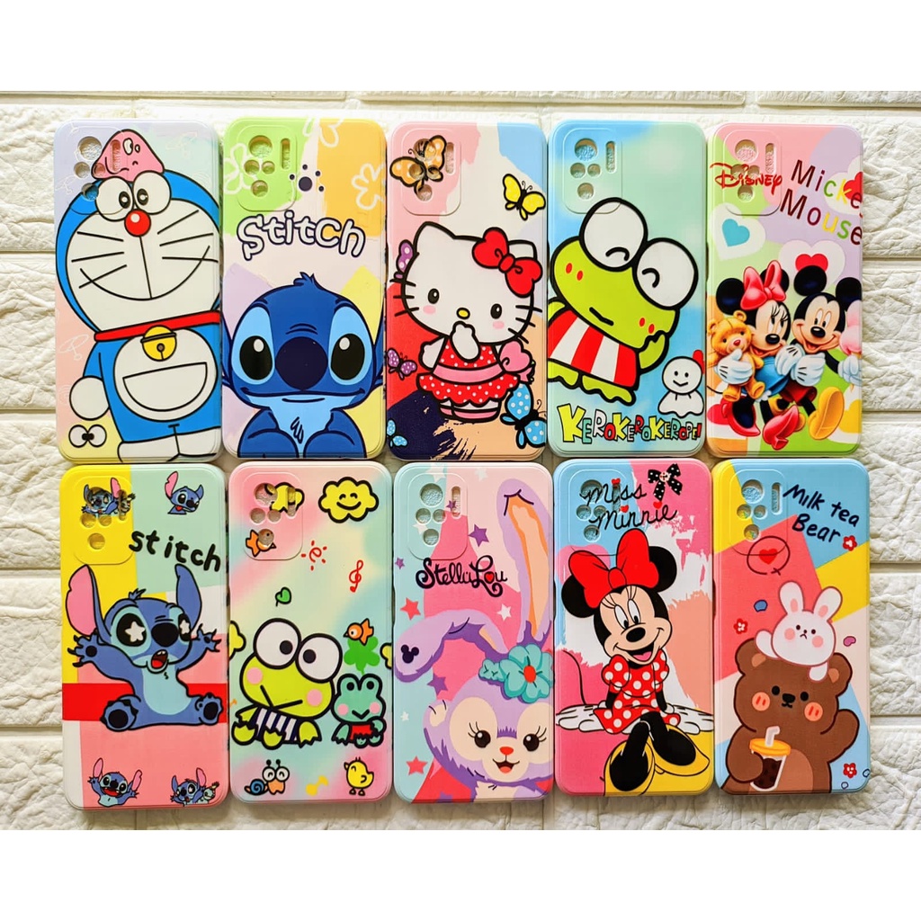 Case Hp Softcase Handphone Casing Soft Case Realme C15 C21 C25 C25S Motif Disney