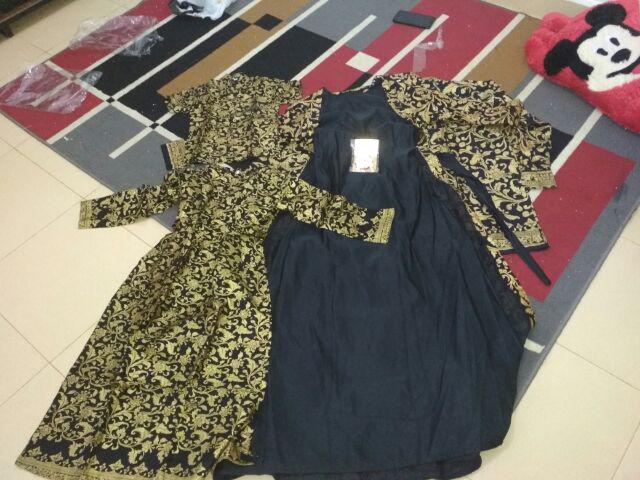 Couple Batik Keluarga Sarimbit Family Baju Seragam Pesta Ayah Ibu Anak Couple Muslim Maheswari