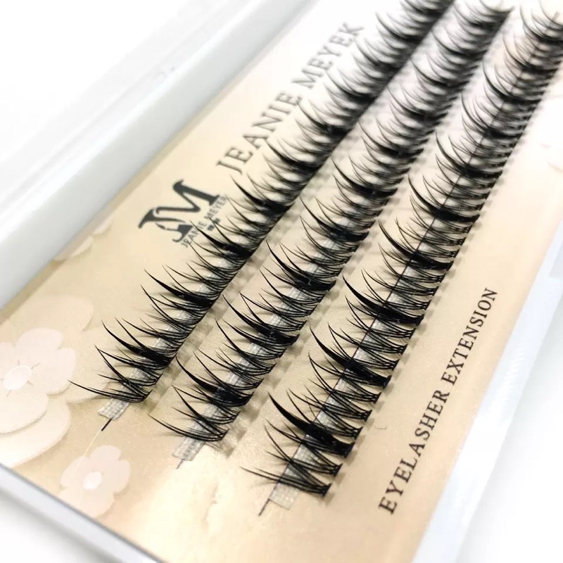 FAIRY THICK Volume Individual Eyelashes Cils Natural Fairy Fish Soft Grafting Lashes Cluster False Eyelash Makeup Tools