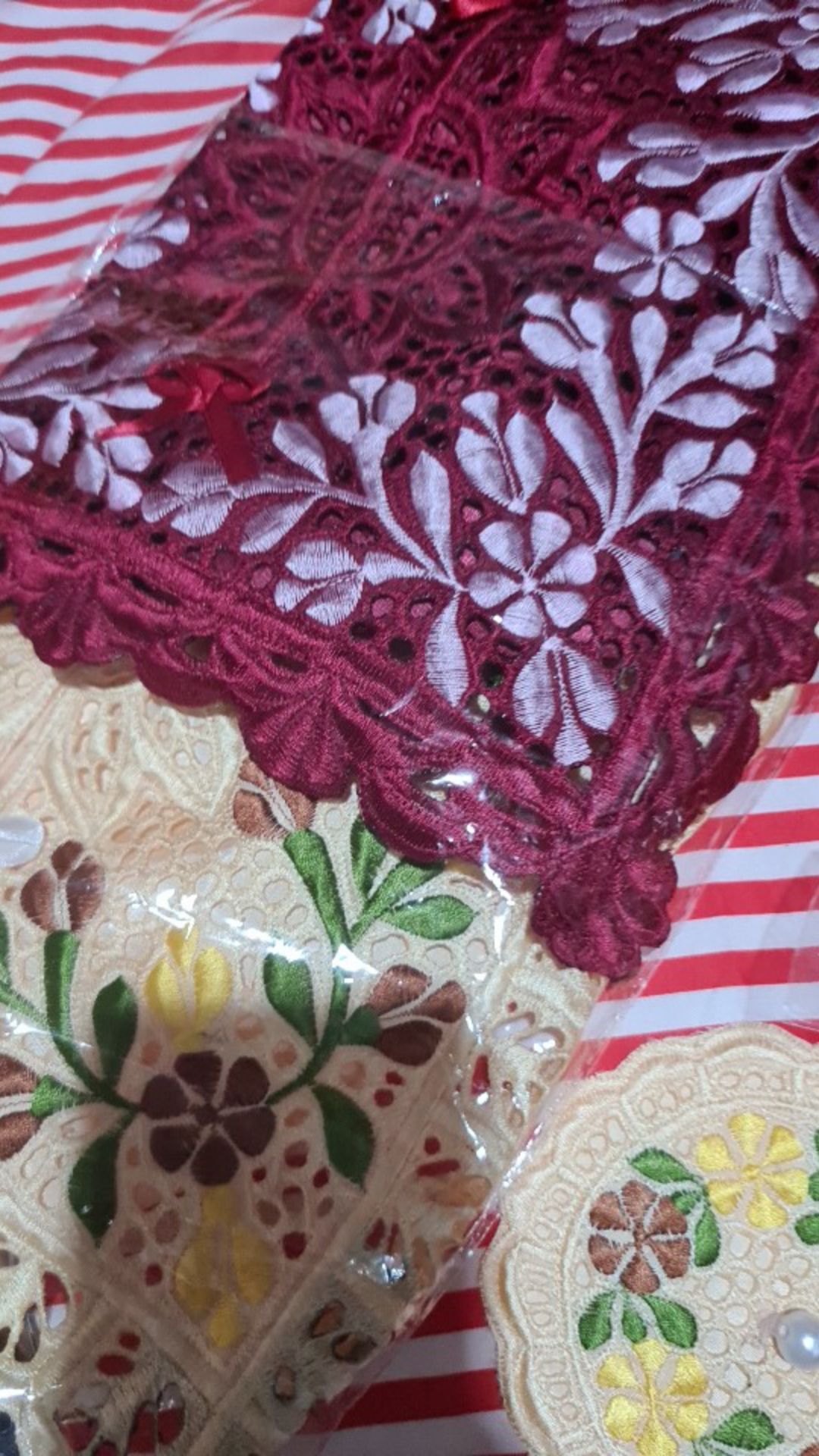 Tempat Tisu Bordir Kerancang Manual Handmade Khas Tasikmalaya
