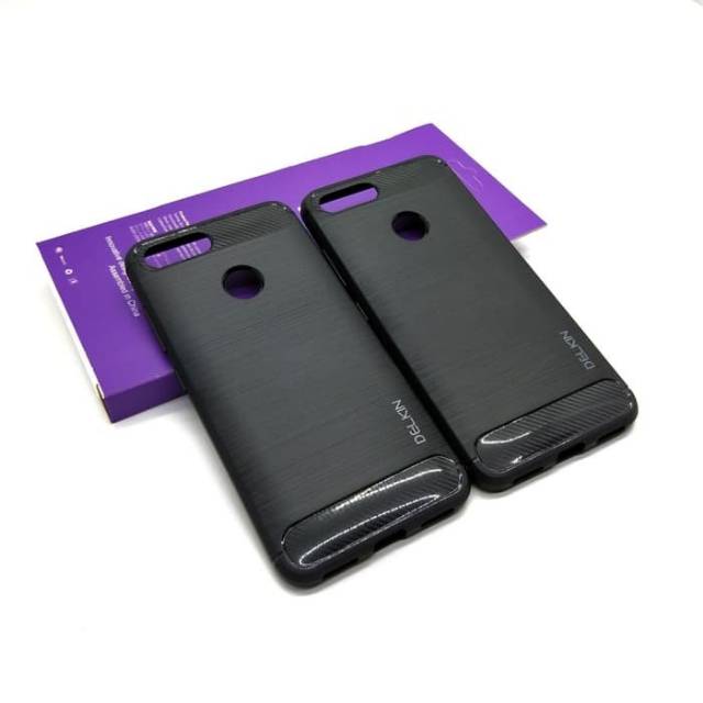 Soft Case aDELKIN Samsung A8+ 2018 A8 Plus Slim Vision Carbon Original