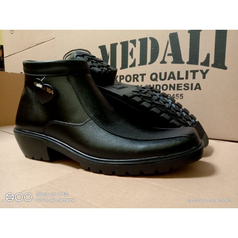 Sepatu Kulit Pria Expor Quality PDH Polri/TNI/Security/Dinas/Kantor