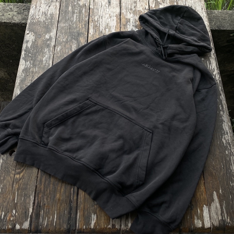 Hoodie Dyed Adidas Black