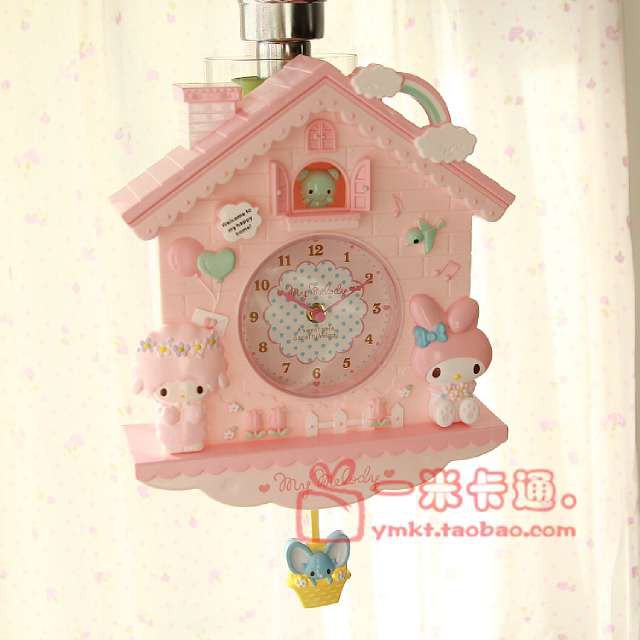 03555 jam melody jam dinding my melody