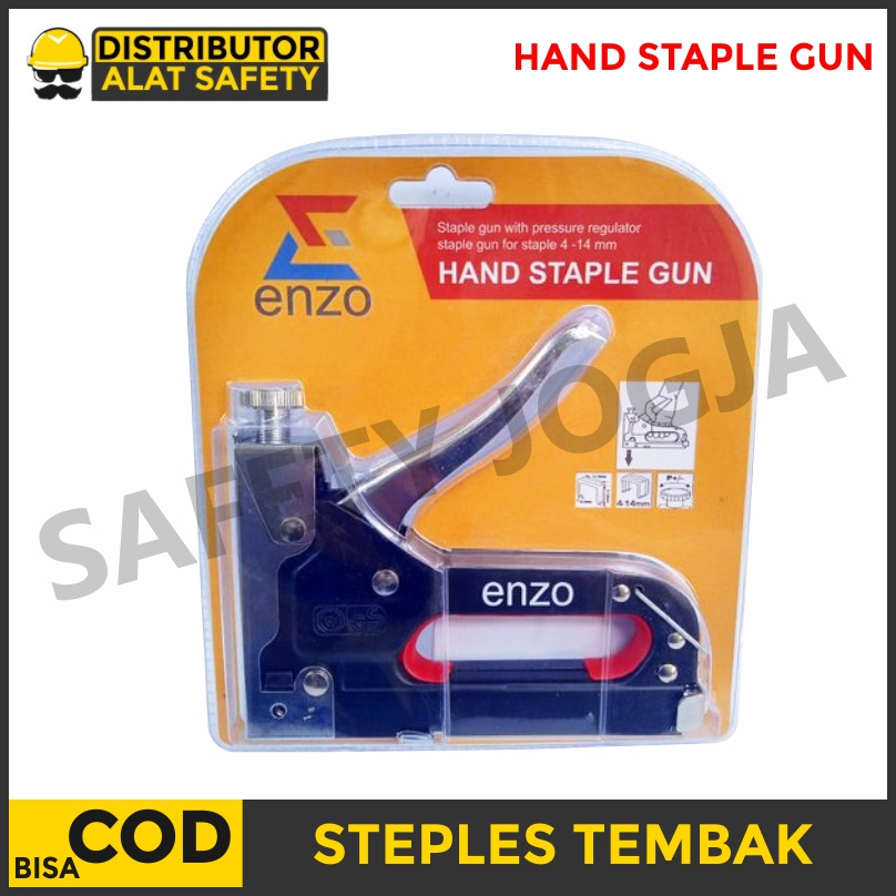 

STEPLES TEMBAK STAPLES TANGAN STAPLER HAND GUN ENZO