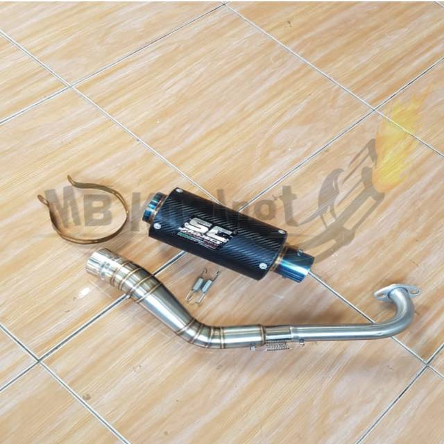 KNALPOT VARIO OLD-VARIO TECHNO-VARIO 125-VARIO 150 SC PROJEC CARBON