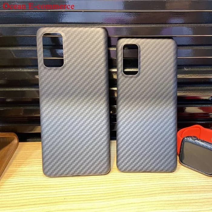 Samsung S20 / S20 Plus / S20 Ultra Soft Case Fiber Carbon