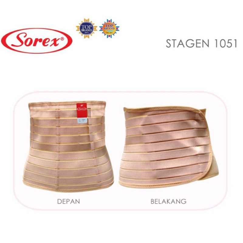 KORSET/STAGEN SOREX ST1051-8052 STAGEN MELAHIRKAN  /STAGEN 1051-8052 PELANGSING PERUT /PENGENCANG PERUT  PASCA MELAHIRKAN