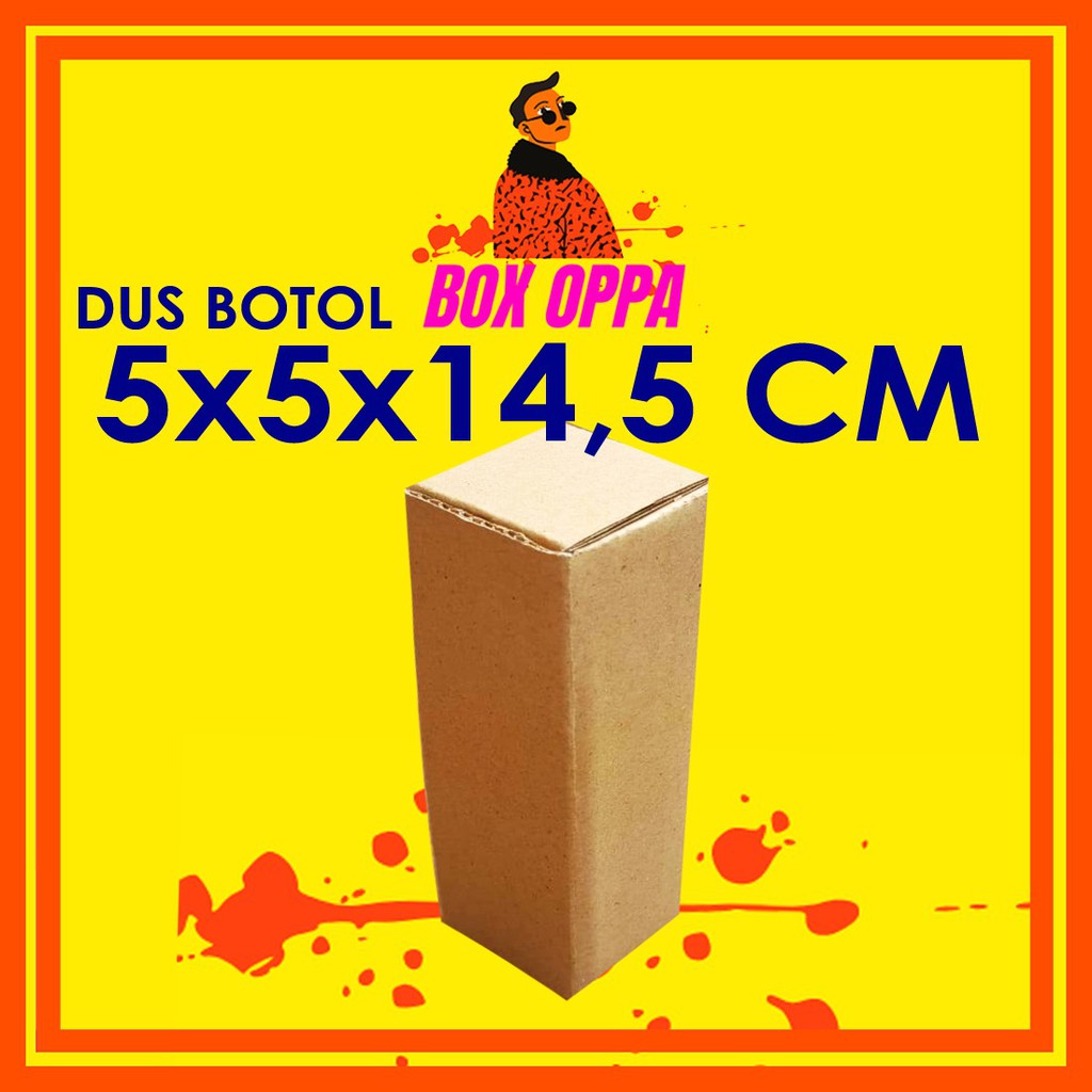 

Kardus Dus Box Packaging 5x5x14,8 cm (ECER) kotak Botol Spray Body Mist Parfum