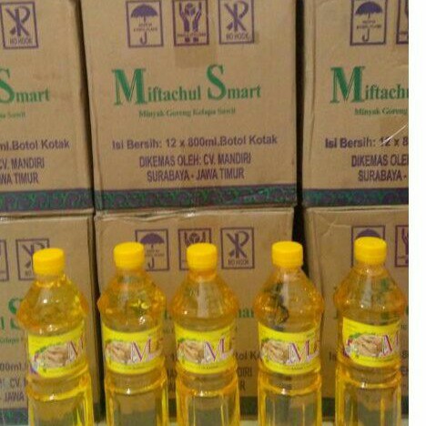Minyak goreng (MS)Miftachul Smart 800ml/karton