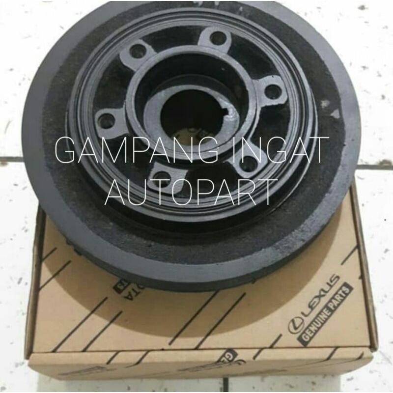 Pully Kruk As Pully Ker As Damper Pulley Crankshaft Toyota Rino 14B 14 B Rino