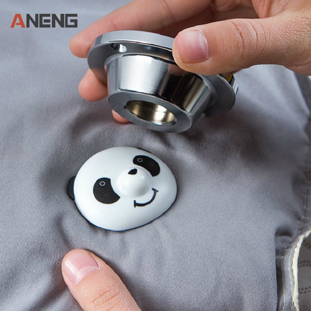 

Clothes Tripping Buckle Tag Label Magnet Snap Unlock Pin Security Fixator Holder Protector