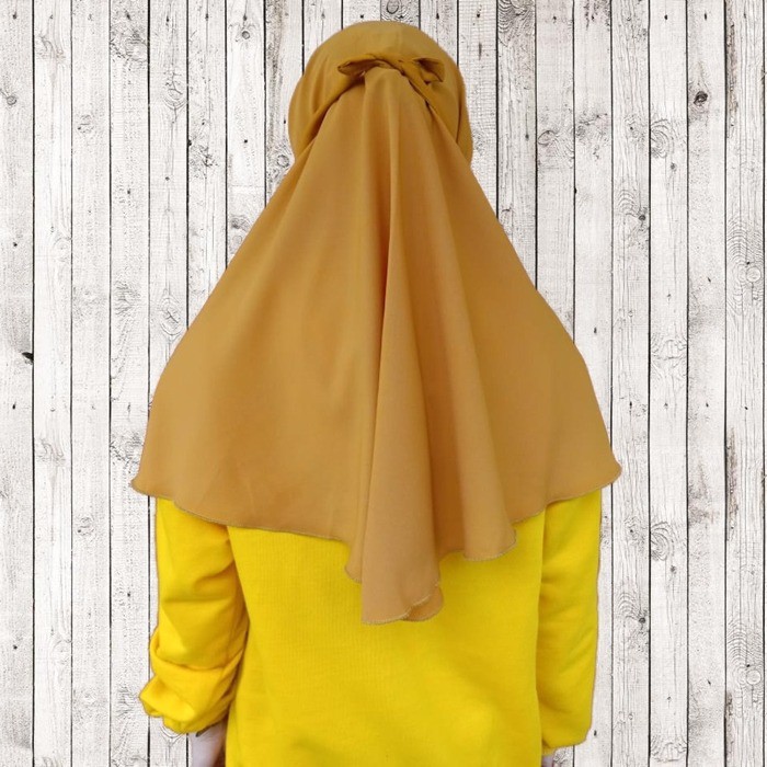 Jilbab Bergo Maryam Tali Non Pet Khimar Instan