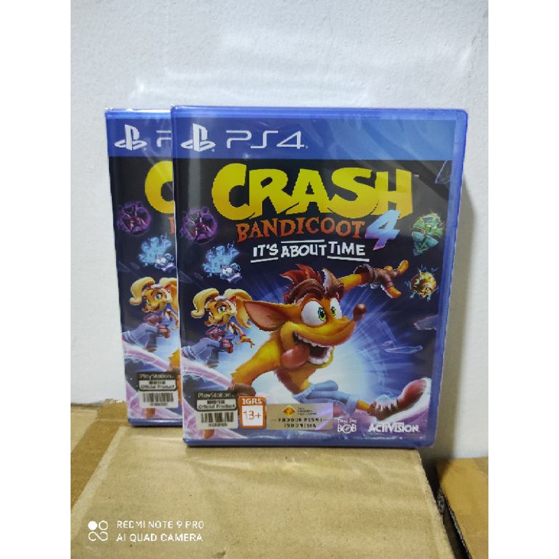 PS4 Crash Bandicoot 4 It's About Time