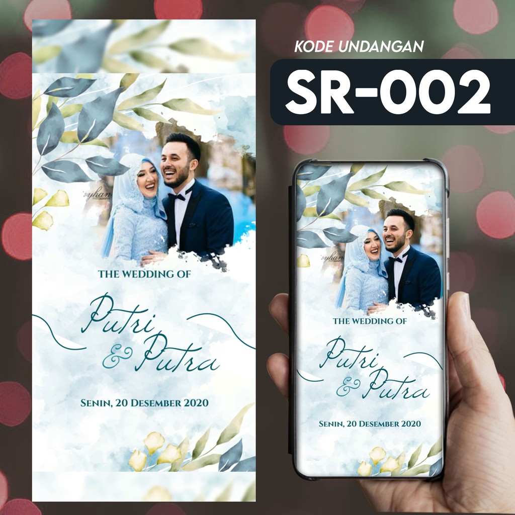 Undangan Digital Video Pernikahan Cantik | Shopee Indonesia
