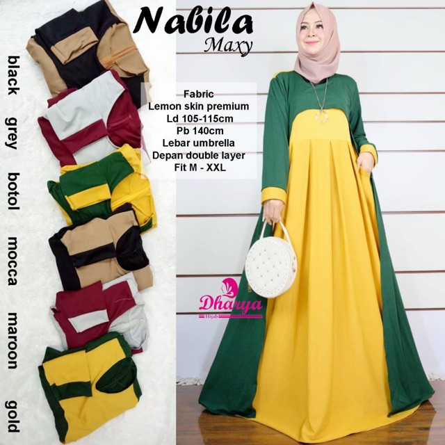 Nabila Maxy Maxi Dress