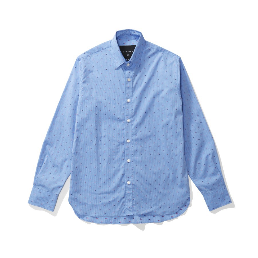 

LEAF - LONGSHIRT QUADRADO - BLUE