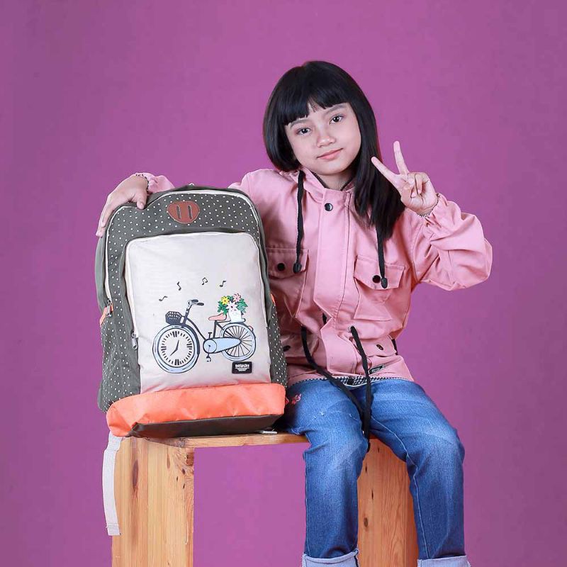 12 Model - Tas backpak anak Ransel punggung sekolah bahan premium Original