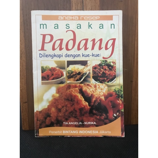 Aneka Resep Masakan Padang/ buku bekas