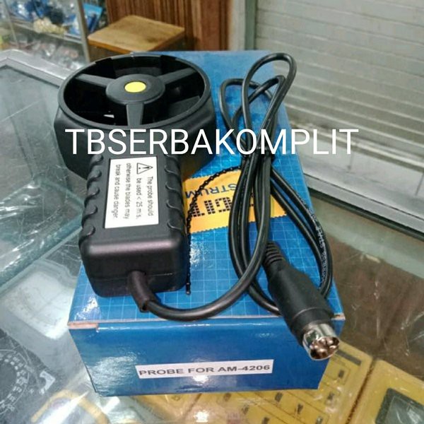 Probe Untuk LUTRON AM-4206 ANEMOMETER Air flow Air Velocity Sparepart Vane untuk AM4206 Alat Ukur