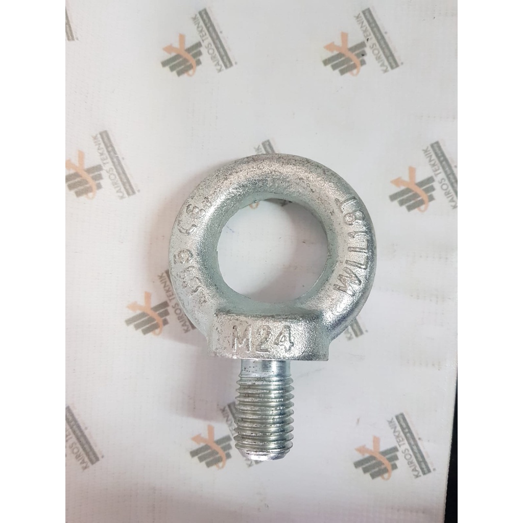Eye Bolt / Mata Baut Galvanized M24 POWERTEC