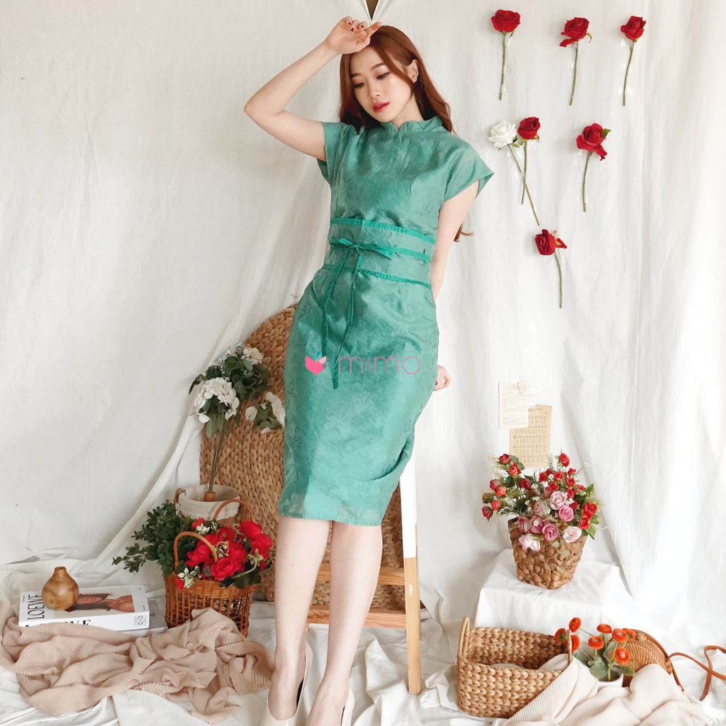 Simple Choengsam Dress