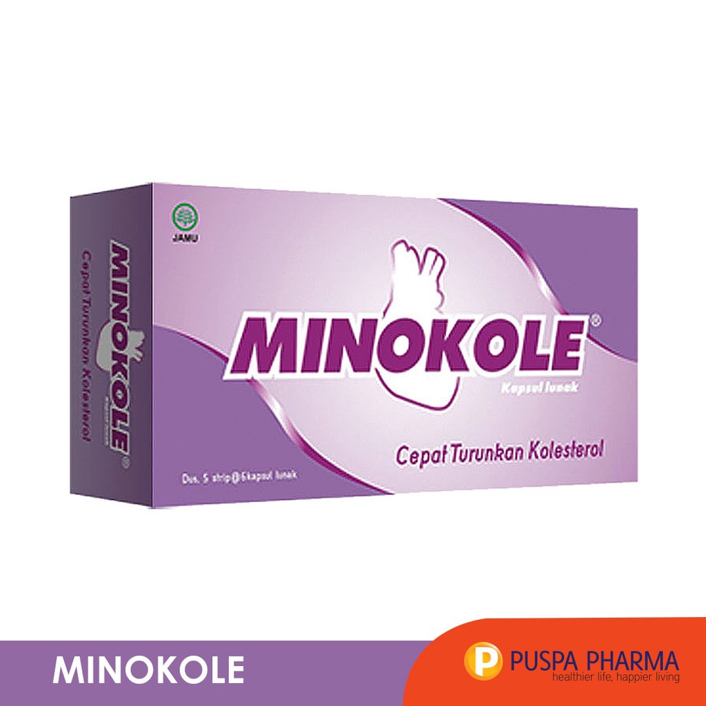 

Minokole - Membantu mengurangi lemak darah ( Kolesterol )