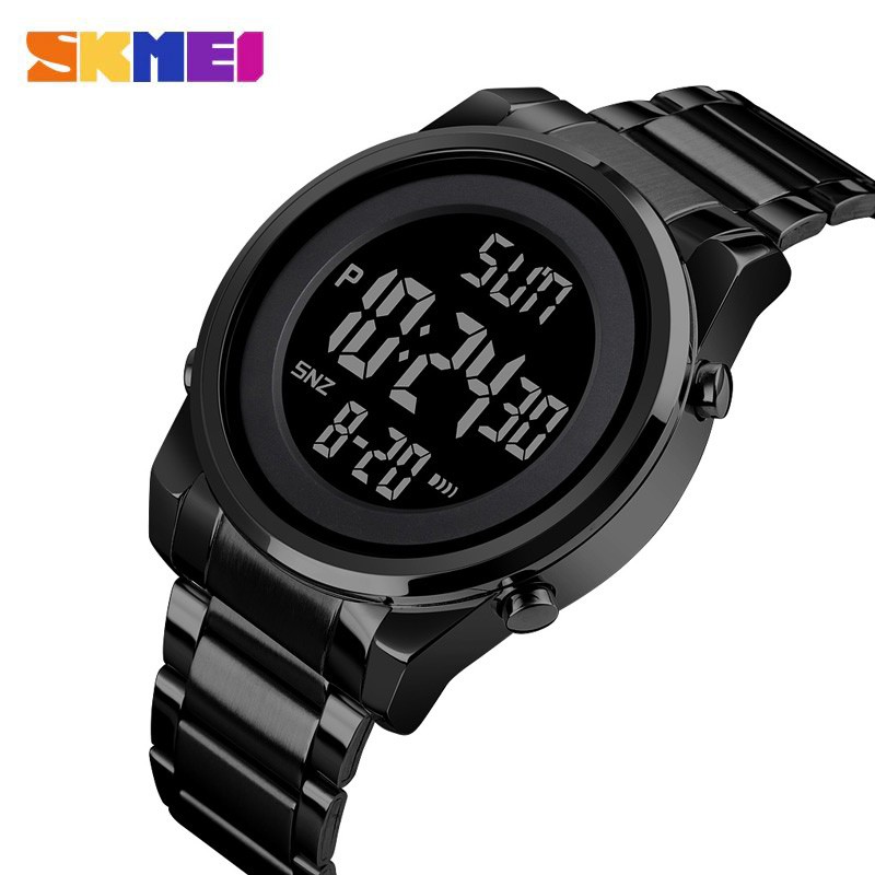 SKMEI 1611 Jam Tangan Pria Digital Tali Stainless WATCHKITE WKOS