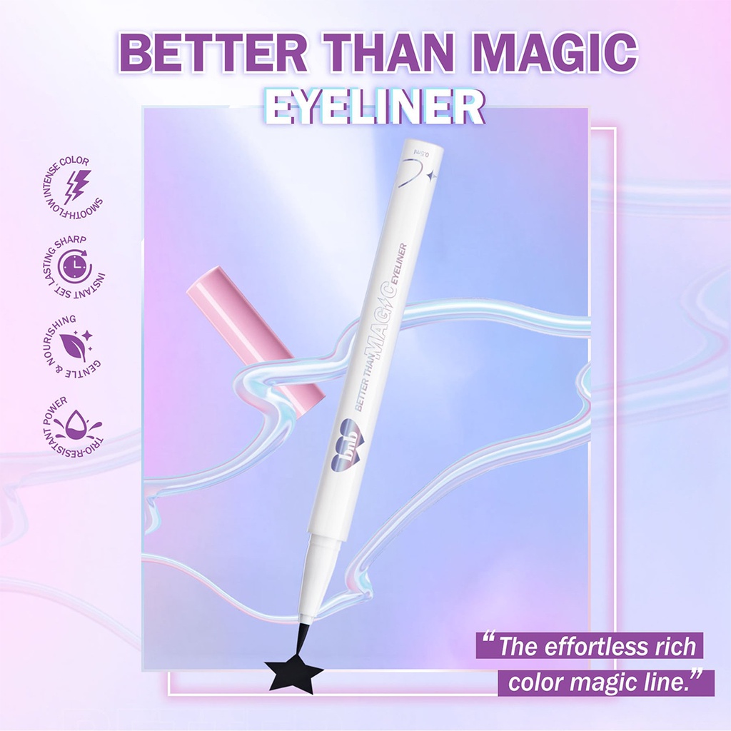 ❤ BELIA ❤ BNB BARENBLISS Better Than Magic Eyeliner 01 Patronus Black | BPOM