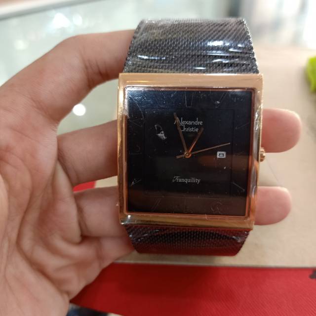 Jam Pria Alexandre Christie AC8333 AC 8333 Original Garansi Resmi Alexander Christie Free Baterai