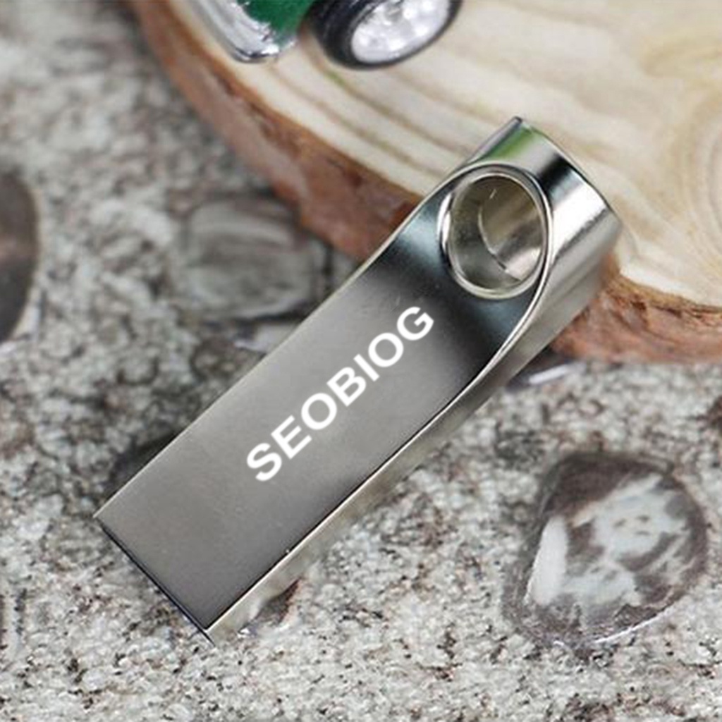 (Huluboy) Seobiog Flashdisk USB 3.0 Bahan Logam Tahan Air