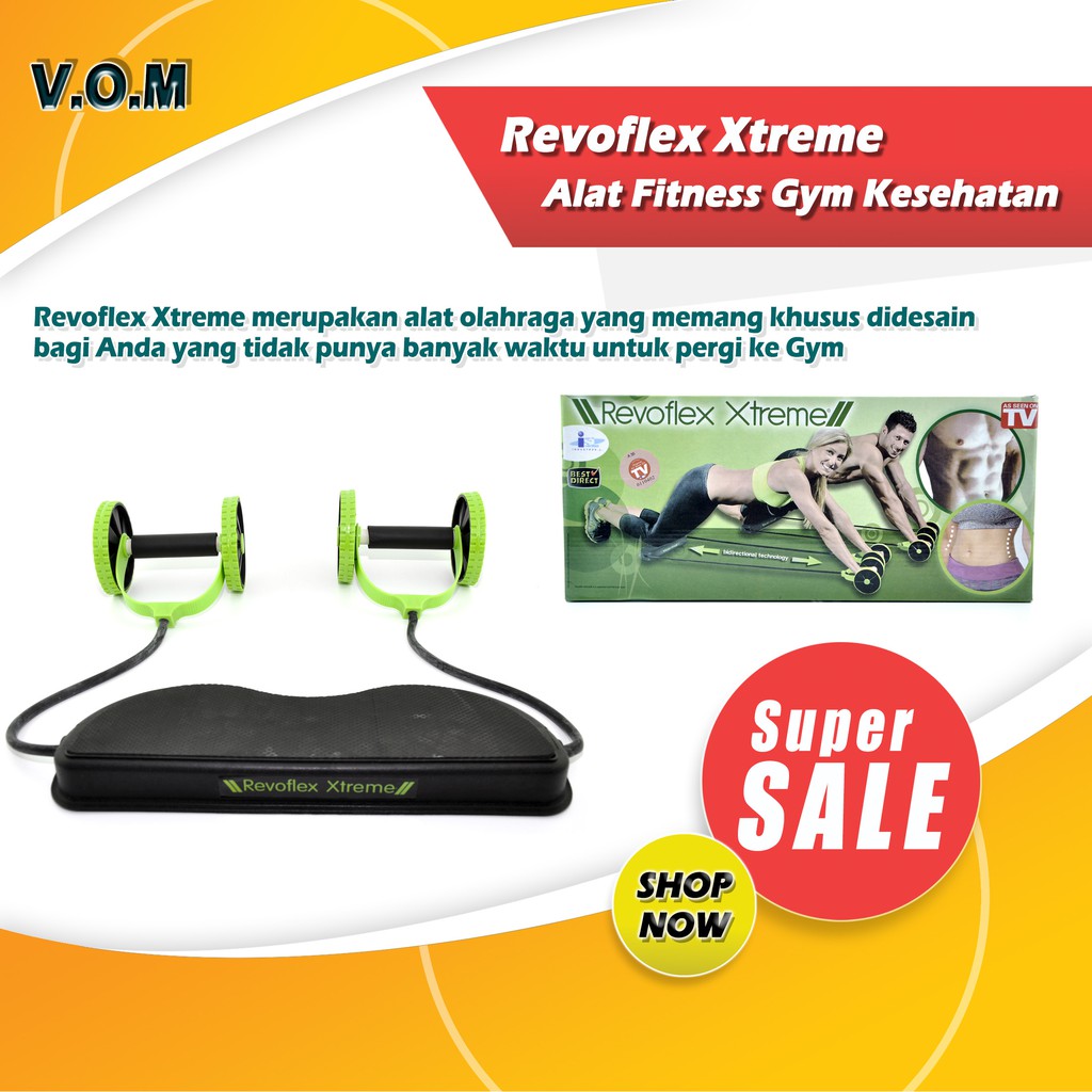 VOM Revoflex Xtreme / Alat Fitness Gym Kesehatan - 0033