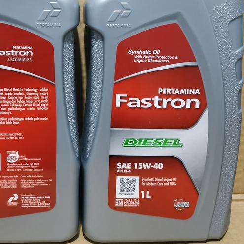 ▼ Pertamina Fastron Diesel 15w-40 (Ori 100%) Kemasan Baru ♚