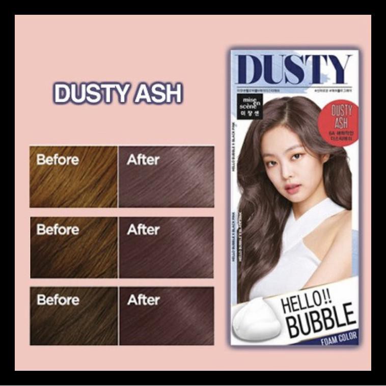 PROMO mise en scene hello bubble hair color dusty ash