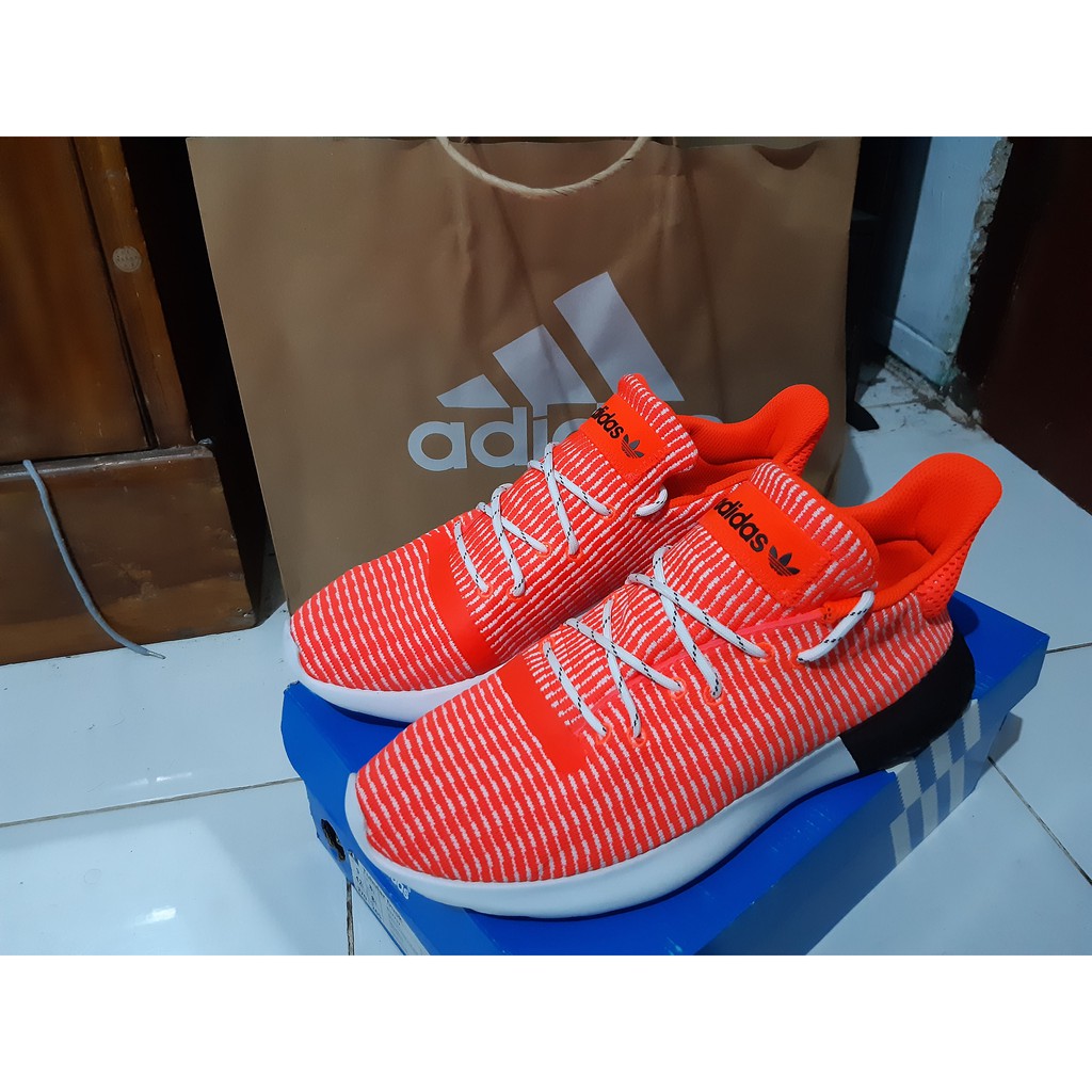 ADIDAS TUBULAR DUSK ORIGINAL PRIME KNITE - SEPATU SNEAKERS ADIDAS