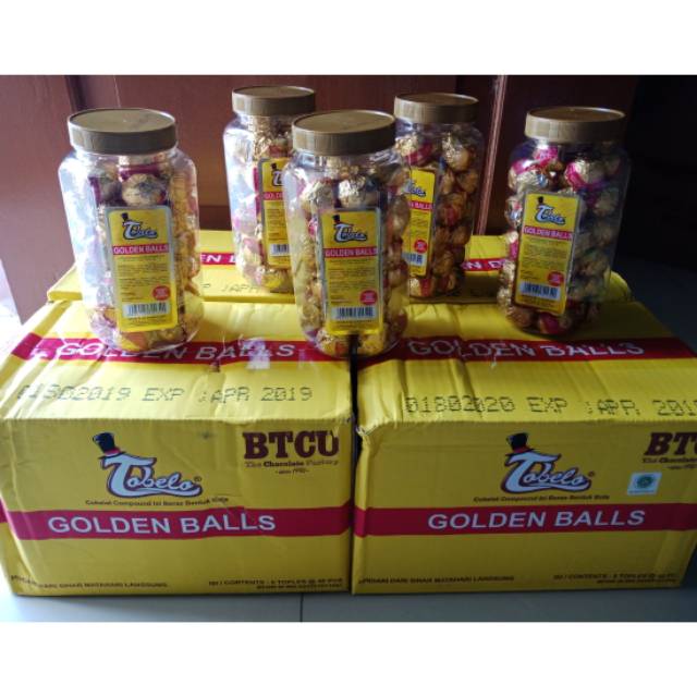 

Coklat Tobelo Golden Balls